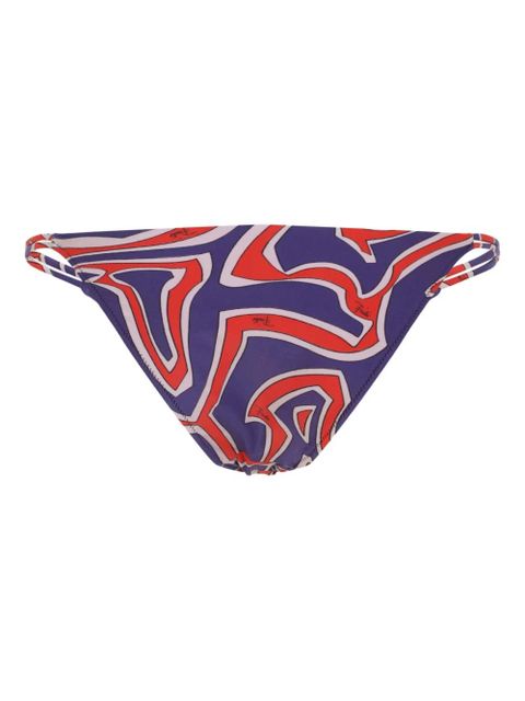 PUCCI geometric-print bikini bottom - Purple - zdjęcie produktu nr 2