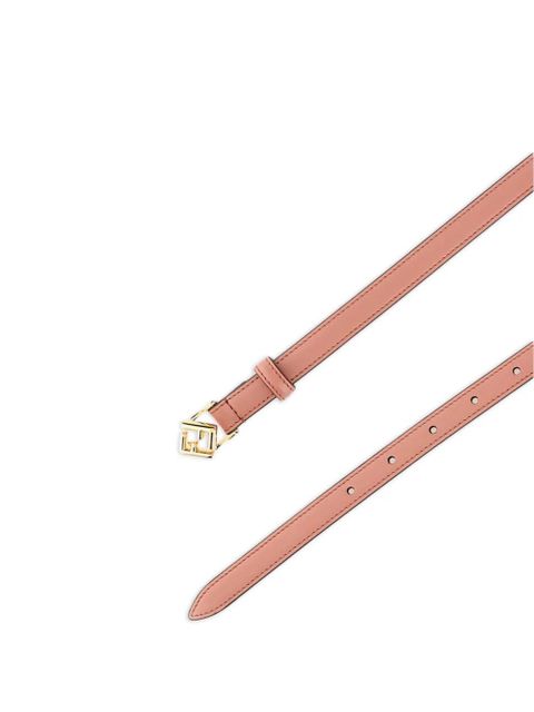 FENDI FF-buckle leather belt - Pink - zdjęcie produktu nr 2
