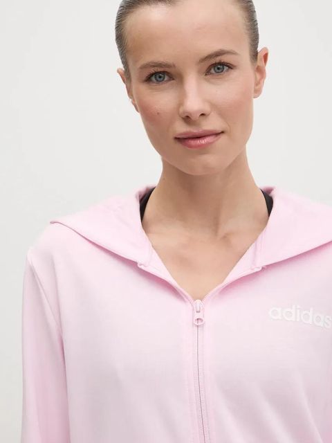 adidas dres LINEAR TS damski kolor różowy JD2702