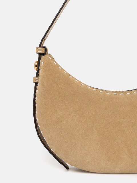 Tory Burch torebka zamszowa Romy