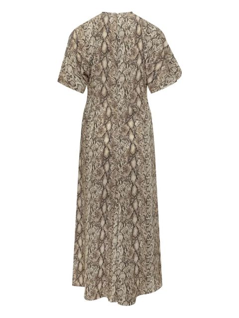 ISABEL MARANT Keany midi dress - Neutrals - zdjęcie produktu nr 2