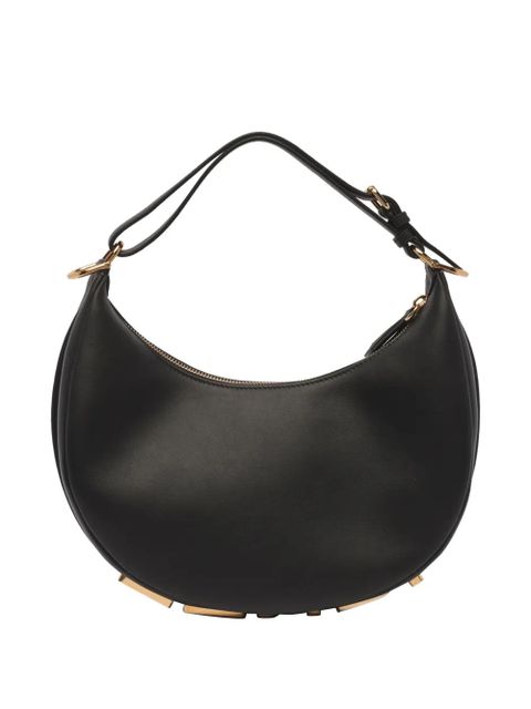 FENDI small Fendigraphy leather shoulder bag - Black - zdjęcie produktu nr 2