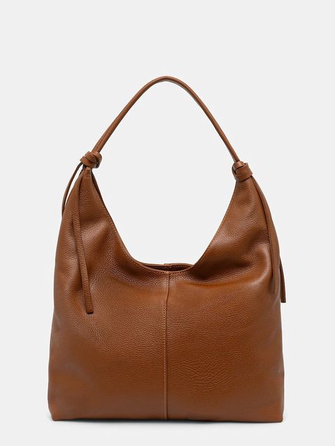 Answear.LAB torebka skórzana kolor brązowy - zdjęcie produktu nr 1