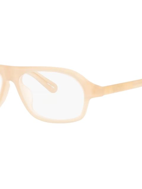 Jacquemus round-frame glasses - Neutrals - zdjęcie produktu nr 2