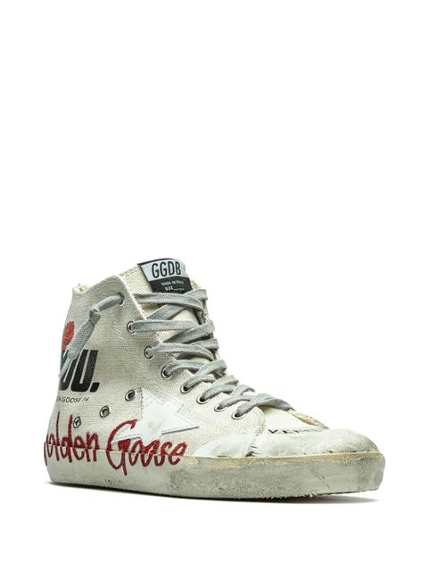 Golden Goose Francy "Beige/Red" sneakers - Neutrals