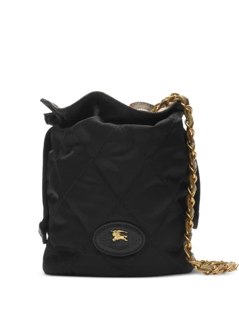 Burberry Horseshoe quilted chain-strap mini bag - Black - zdjęcie produktu nr 1