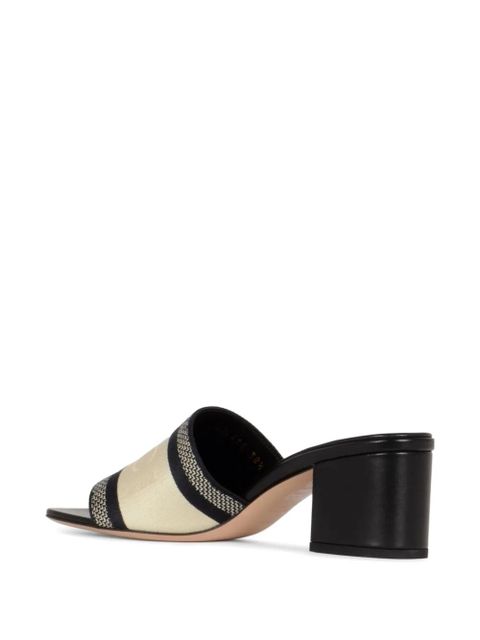 Gucci logo-band sandals - Neutrals
