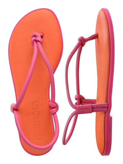 Havaianas sandały UNA ACAI damskie kolor pomarańczowy 4149616.7608