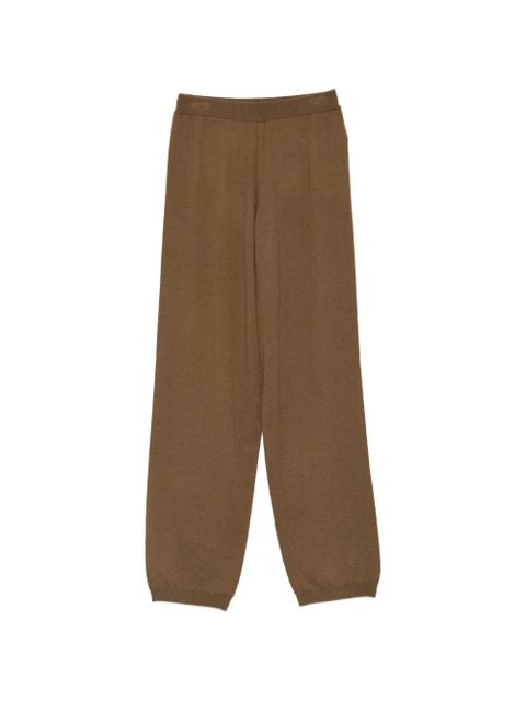 The Frankie Shop Olia ribbed kintted trousers - Brown - zdjęcie produktu nr 1