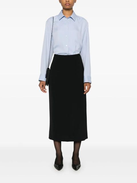 The Row Matias midi skirt - Black - zdjęcie produktu nr 2