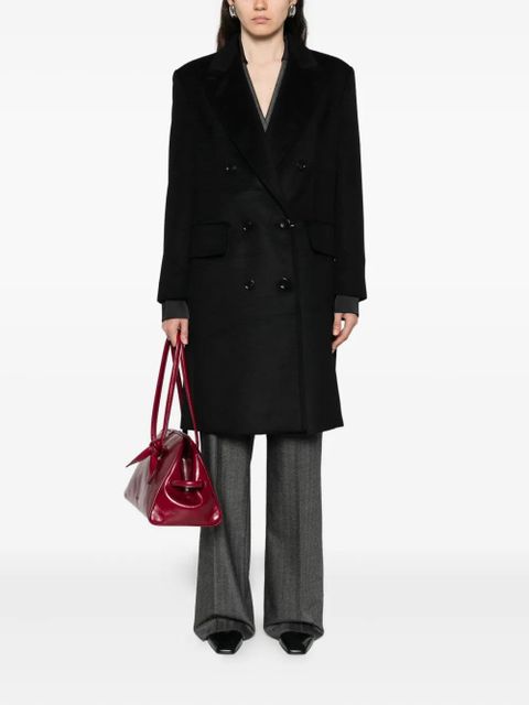 Max Mara double-breasted coat - Black - zdjęcie produktu nr 2