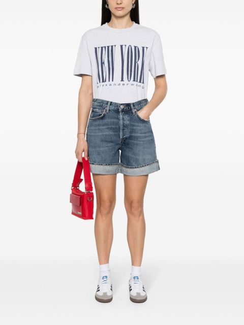 AGOLDE Dame denim shorts - Blue - zdjęcie produktu nr 2