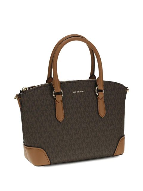 Michael Kors logo-printed tote bag - Brown