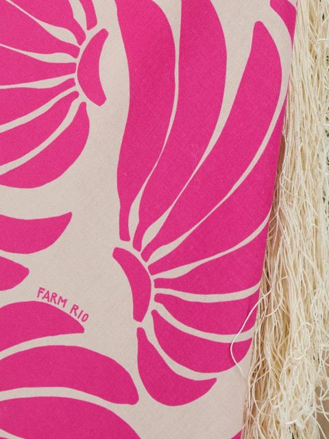 FARM Rio Banana Wings midi skirt - Pink