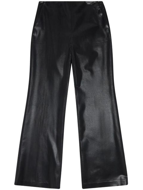 Diesel mid-rise flared trousers - Black - zdjęcie produktu nr 1