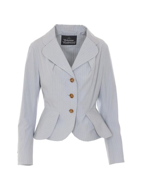 Vivienne Westwood striped buttons jacket - Blue - zdjęcie produktu nr 1