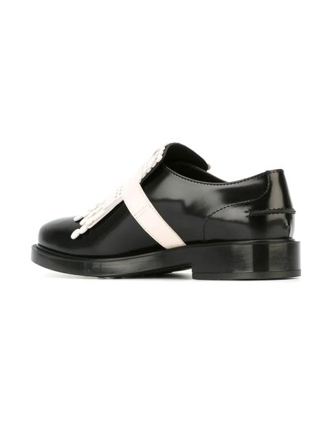 Tod's fringed loafers - Black
