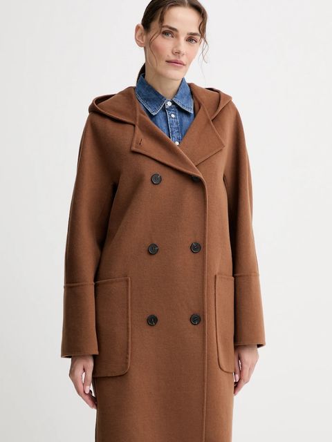 Marc O'Polo płaszcz z wełną - zdjęcie produktu nr 1