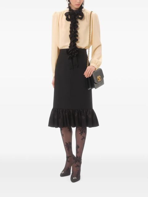 Valentino Garavani Crepe de Chine shirt - Neutrals - zdjęcie produktu nr 2