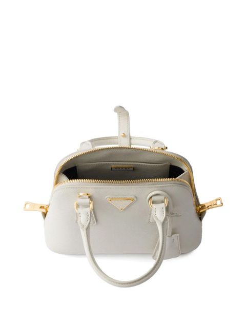 Prada saffiano-leather tote bag - White