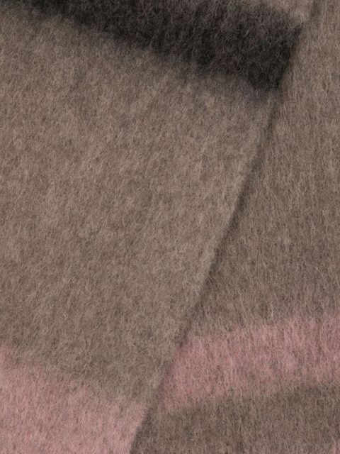 Marni striped brushed scarf - Neutrals - zdjęcie produktu nr 2