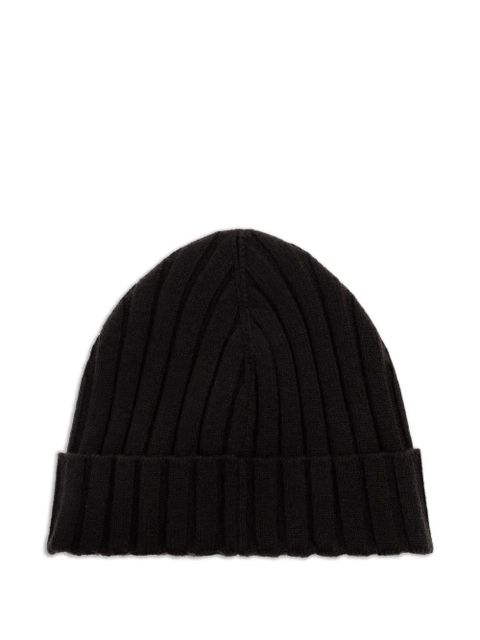 Dolce & Gabbana ribbed logo hat - Black