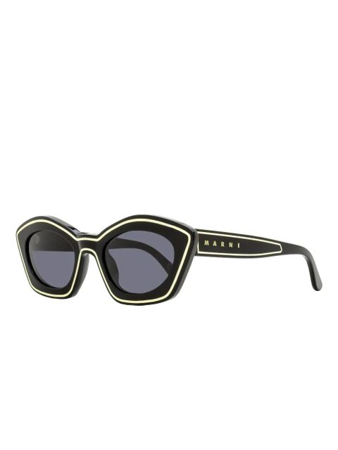 Marni Eyewear Kea Island cat-eye frame sunglasses - Black - zdjęcie produktu nr 2