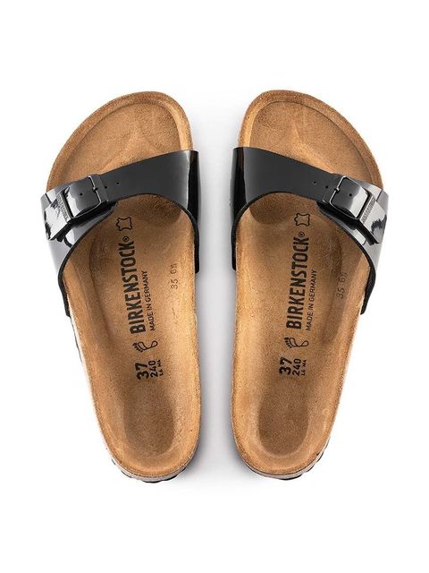 Birkenstock klapki Madrid damskie kolor czarny 040303