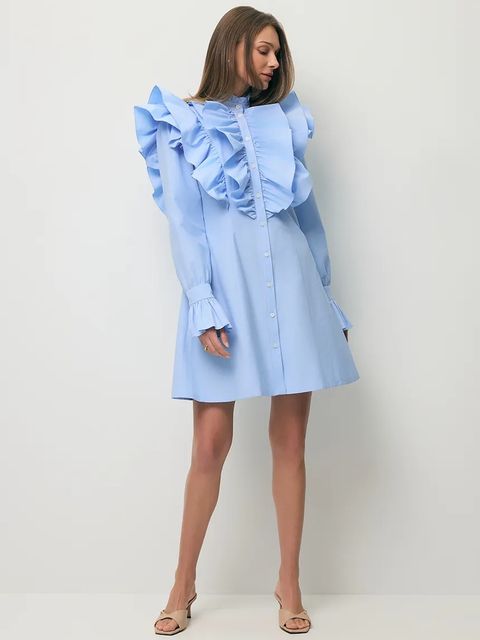 BIZUU sukienka letnia z bawełną SANN - zdjęcie produktu nr 1