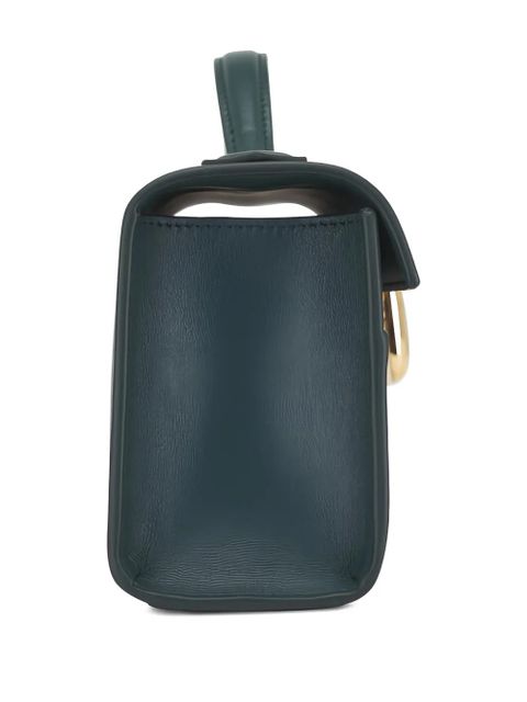 Savette Symmetry logo-detail tote bag - Green