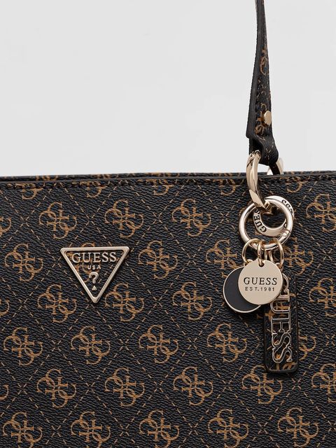 Guess torebka NOELLE kolor brązowy HWQG96 72250 - zdjęcie produktu nr 2
