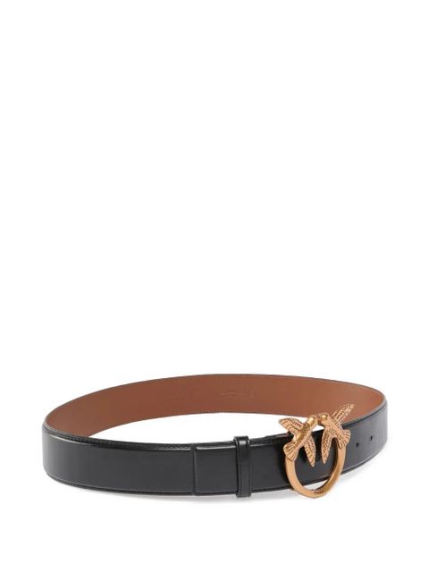PINKO bird buckle belt - Black
