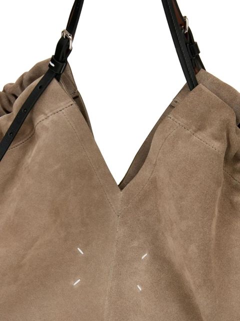 Maison Margiela suede slouchy tote bag - Neutrals
