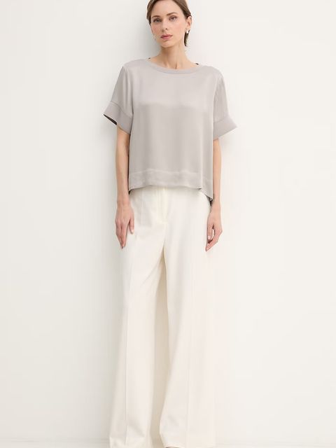 Sisley bluzka damska z wiskozy - zdjęcie produktu nr 1