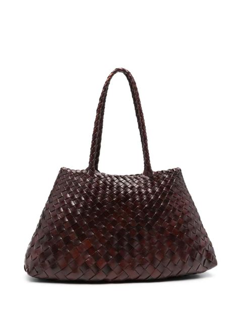 DRAGON DIFFUSION large Santa Croce tote bag - Brown - zdjęcie produktu nr 1