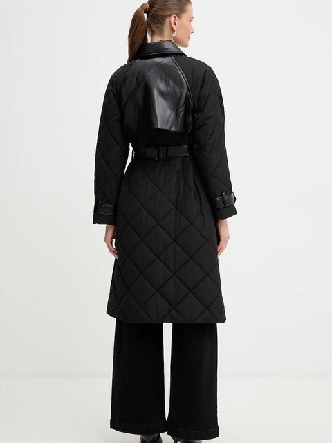 Guess trencz ALEXANE kolor czarny W5BL36 W4070 - zdjęcie produktu nr 2