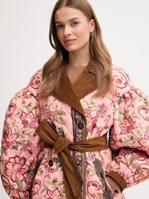 Barbour płaszcz x Farm Rio