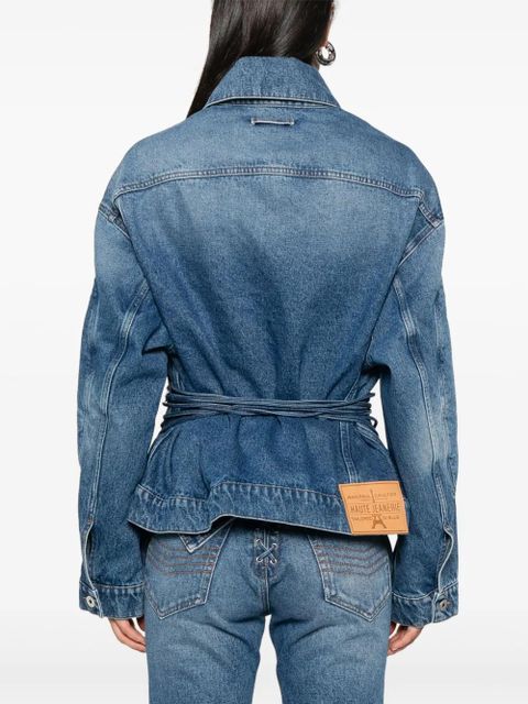 Jean Paul Gaultier lace-up jacket - Blue