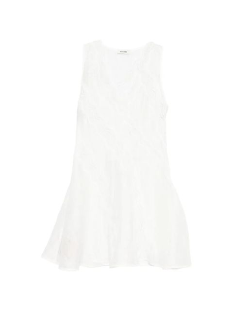 SANDRO Blandine lace-band mini dress - White - zdjęcie produktu nr 1