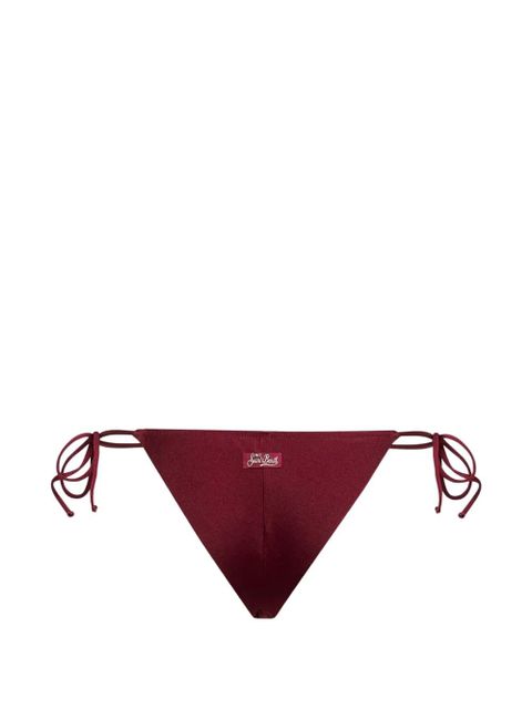 MC2 Saint Barth Marielle Plate side-tie bikini bottoms - Red - zdjęcie produktu nr 2
