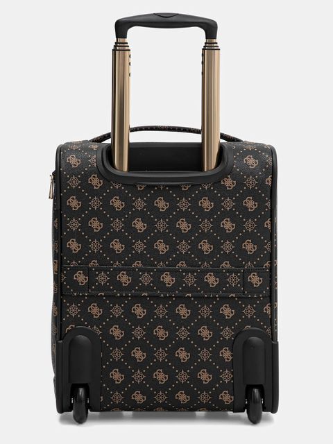 Guess walizka SILIA SMALL kolor brązowy TWGP98 90972