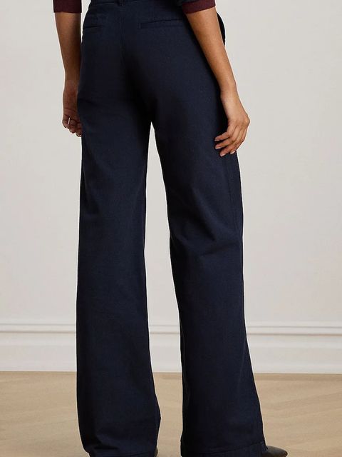 Lauren Ralph Lauren spodnie bawełniane - zdjęcie produktu nr 2