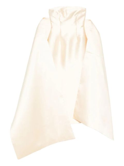 Solace London The Renee strapless midi dress - Neutrals