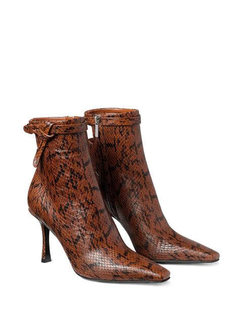 Jimmy Choo 85mm Camie ankle boots - Brown