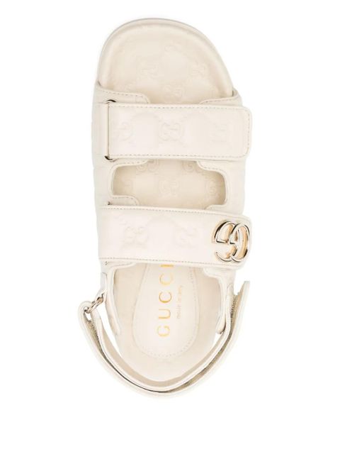 Gucci leather sandals - Neutrals