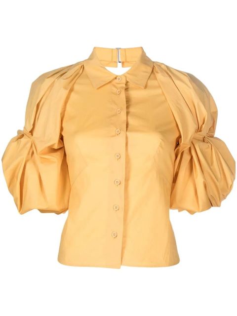 Jacquemus La Chemise Maraca shirt - Yellow - zdjęcie produktu nr 1
