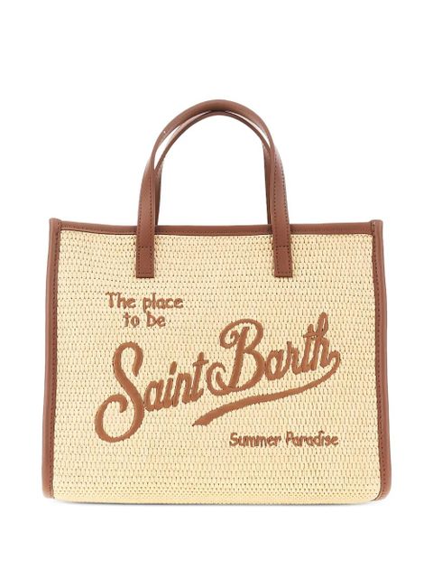 MC2 Saint Barth medium Vivian embroidered tote bag - Neutrals - zdjęcie produktu nr 1