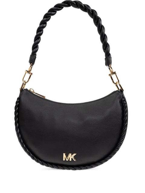 Michael Kors braided-strap crescent shoulder bag - Black - zdjęcie produktu nr 1