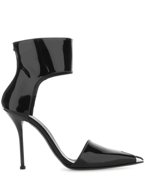 Alexander McQueen Punk 105mm pointed-toe pumps - Black - zdjęcie produktu nr 1