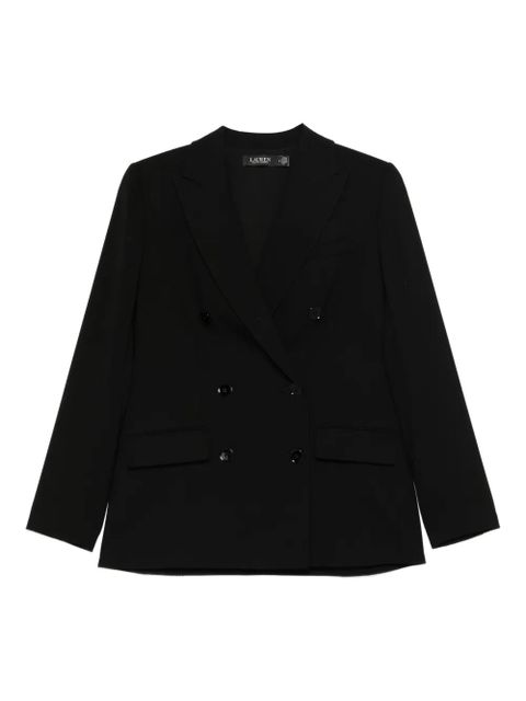 Lauren Ralph Lauren Double-Breasted Wool Jacket - Black - zdjęcie produktu nr 1
